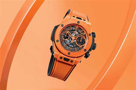 big bang unico orange ceramic